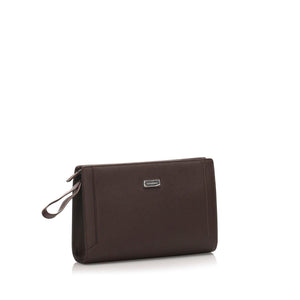 Burberry Leather Clutch Bag (SHG-10814)