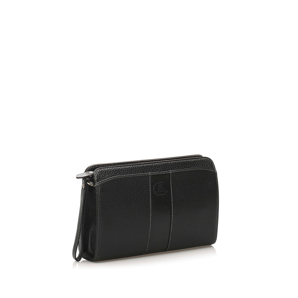 Burberry Leather Clutch Bag (SHG-12775)