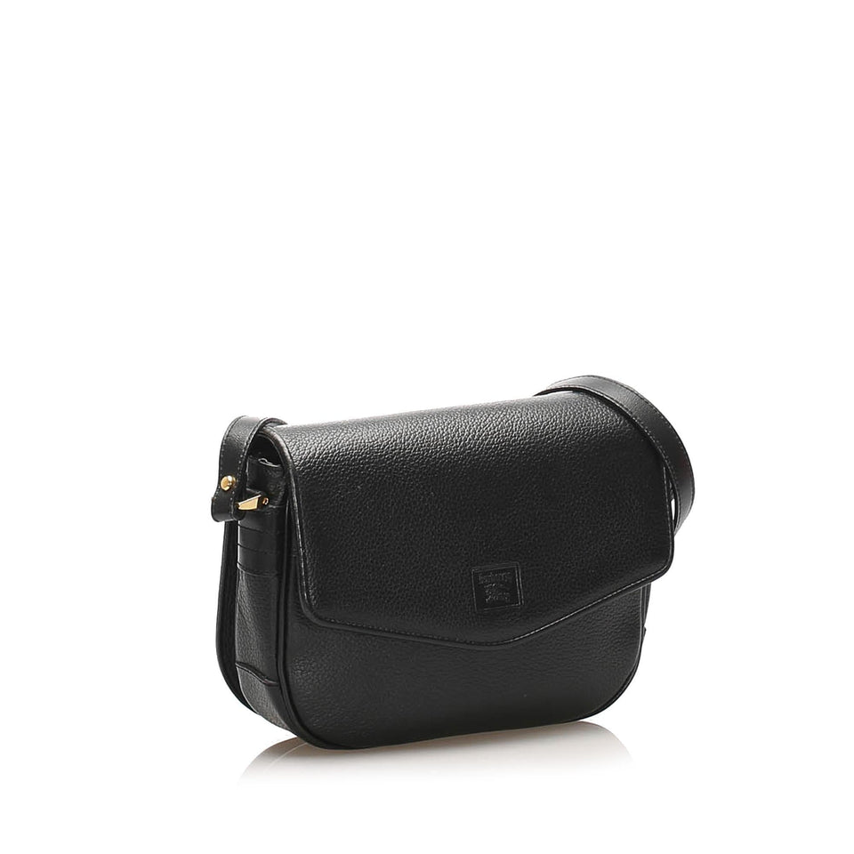 Burberry Leather Crossbody Bag (SHG-11146)