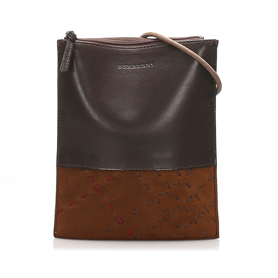 Burberry Leather Crossbody Bag (SHG-11208)