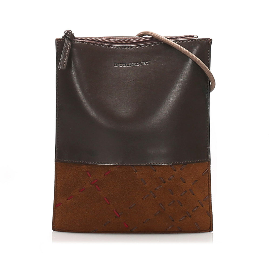 Burberry Leather Crossbody Bag (SHG-11208)