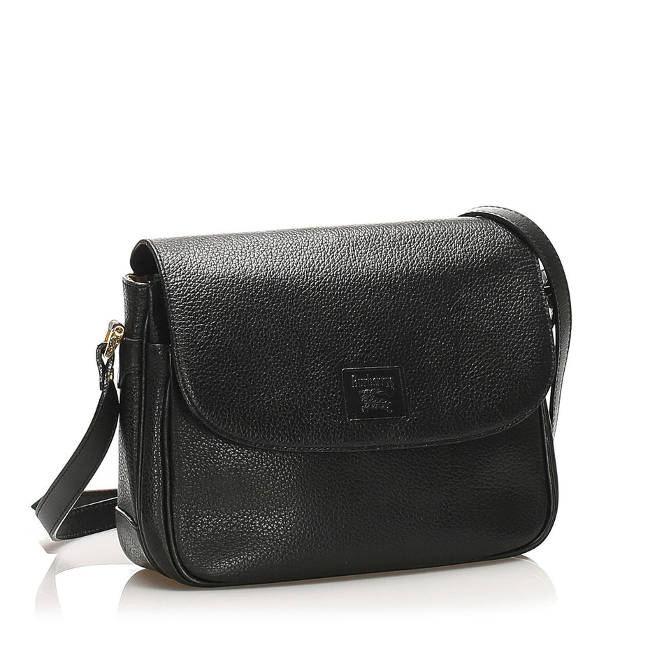Burberry Leather Crossbody Bag (SHG-13708)