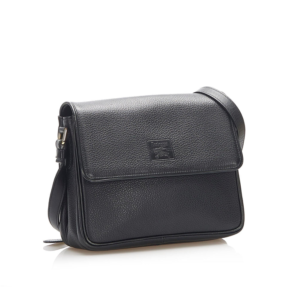 Burberry Leather Crossbody Bag (SHG-16775)