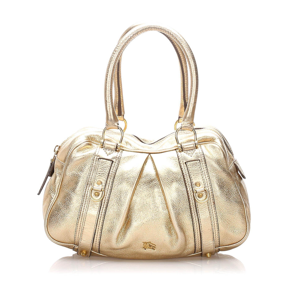 Burberry Leather Satchel (SHG-10399)