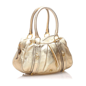 Burberry Leather Satchel (SHG-10399)
