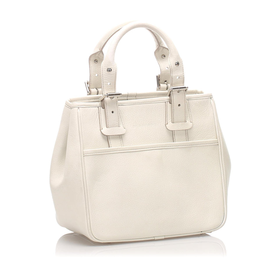 Burberry Leather Handbag (SHG-13654)
