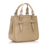Burberry Leather Handbag (SHG-12243)
