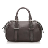 Burberry Leather Handbag (SHG-10249)
