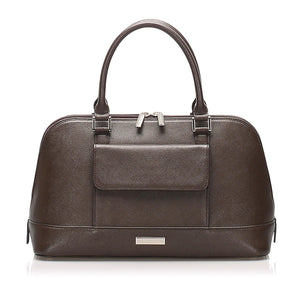 Burberry Leather Handbag (SHG-11126)