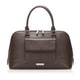 Burberry Leather Handbag (SHG-11126)