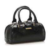 Burberry Leather Handbag (SHG-12680)