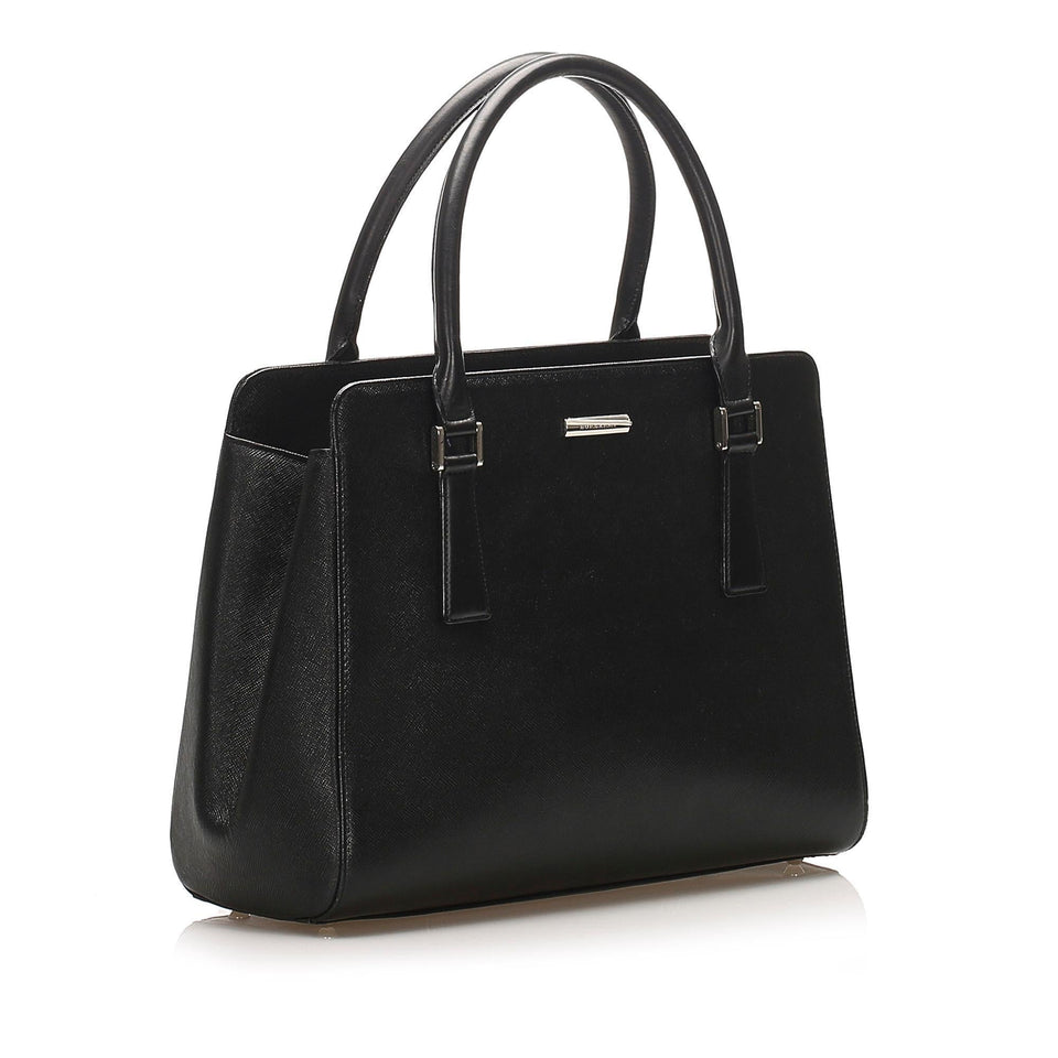 Burberry Leather Handbag (SHG-14086)