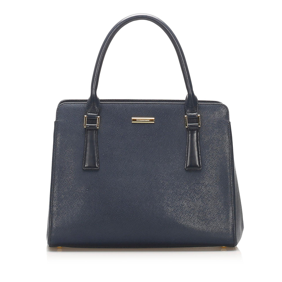 Burberry Leather Handbag (SHG-14923)