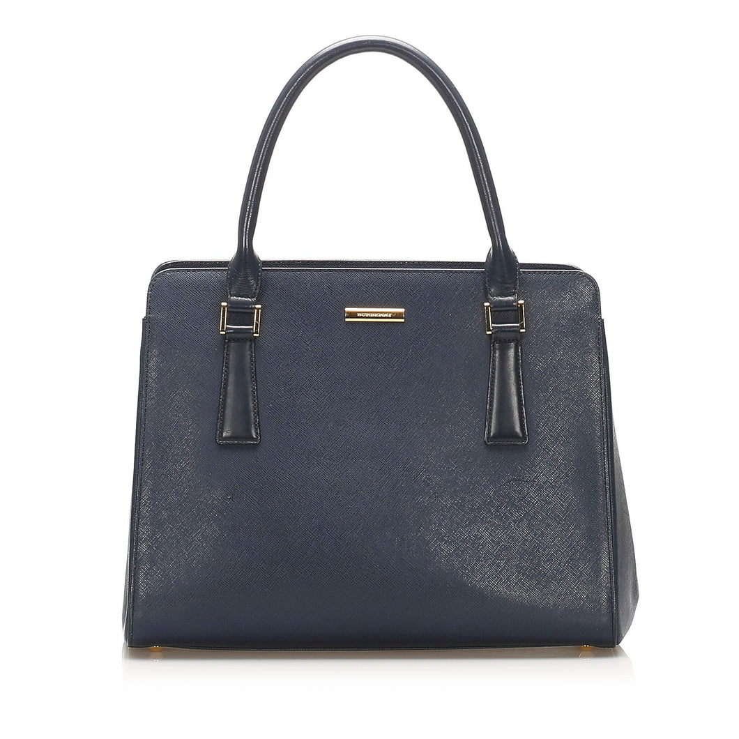 Burberry Leather Handbag (SHG-14923)