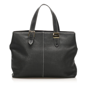 Burberry Leather Handbag (SHG-14927)
