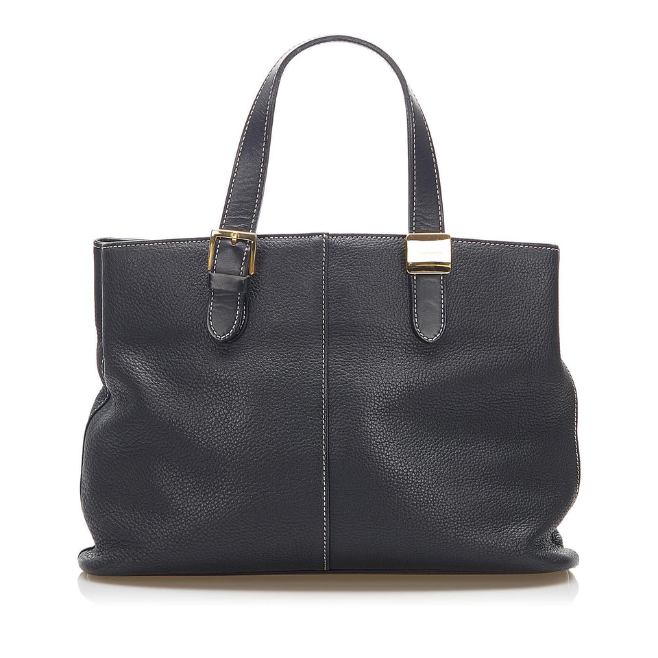 Burberry Leather Handbag (SHG-16151)