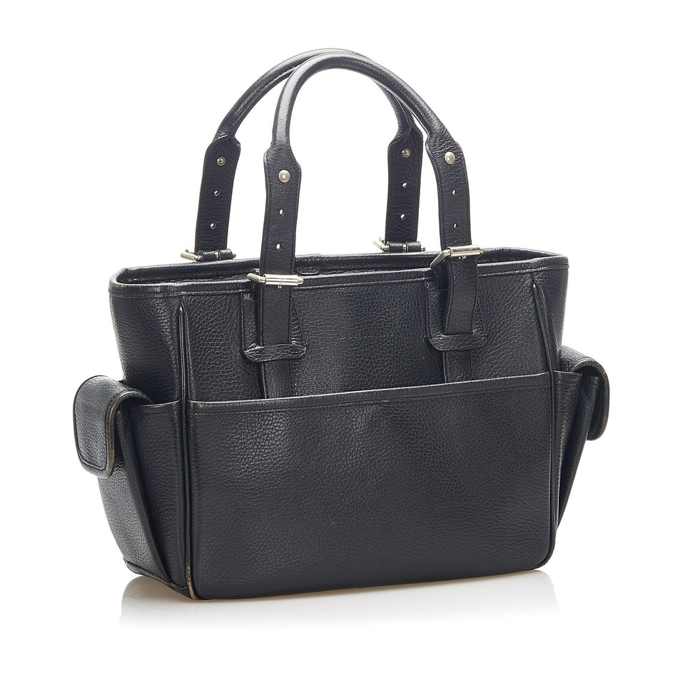 Burberry Leather Handbag (SHG-16515)