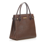 Burberry Leather Handbag (SHG-16866)