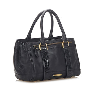 Burberry Leather Handbag (SHG-17144)