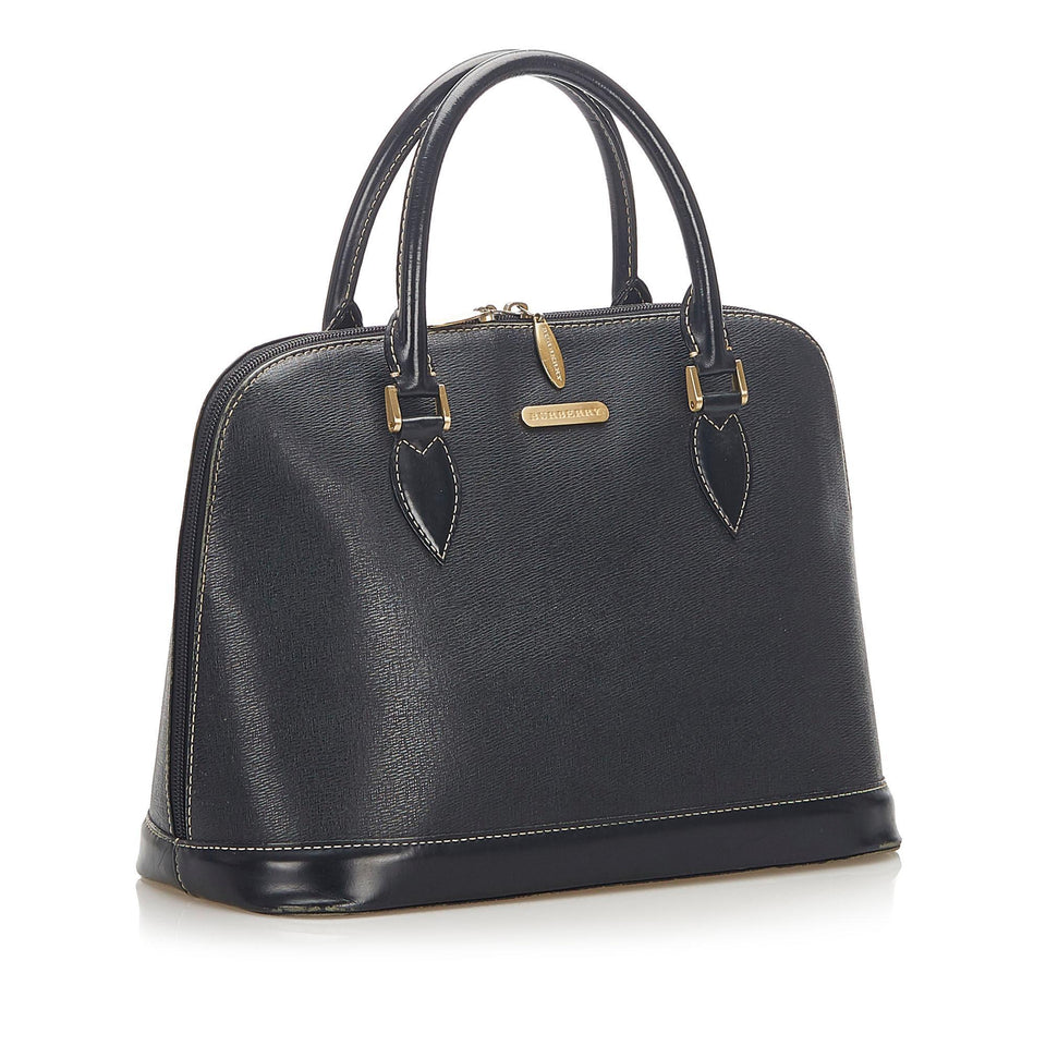 Burberry Leather Handbag (SHG-17272)