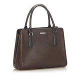 Burberry Leather Handbag (SHG-17809)