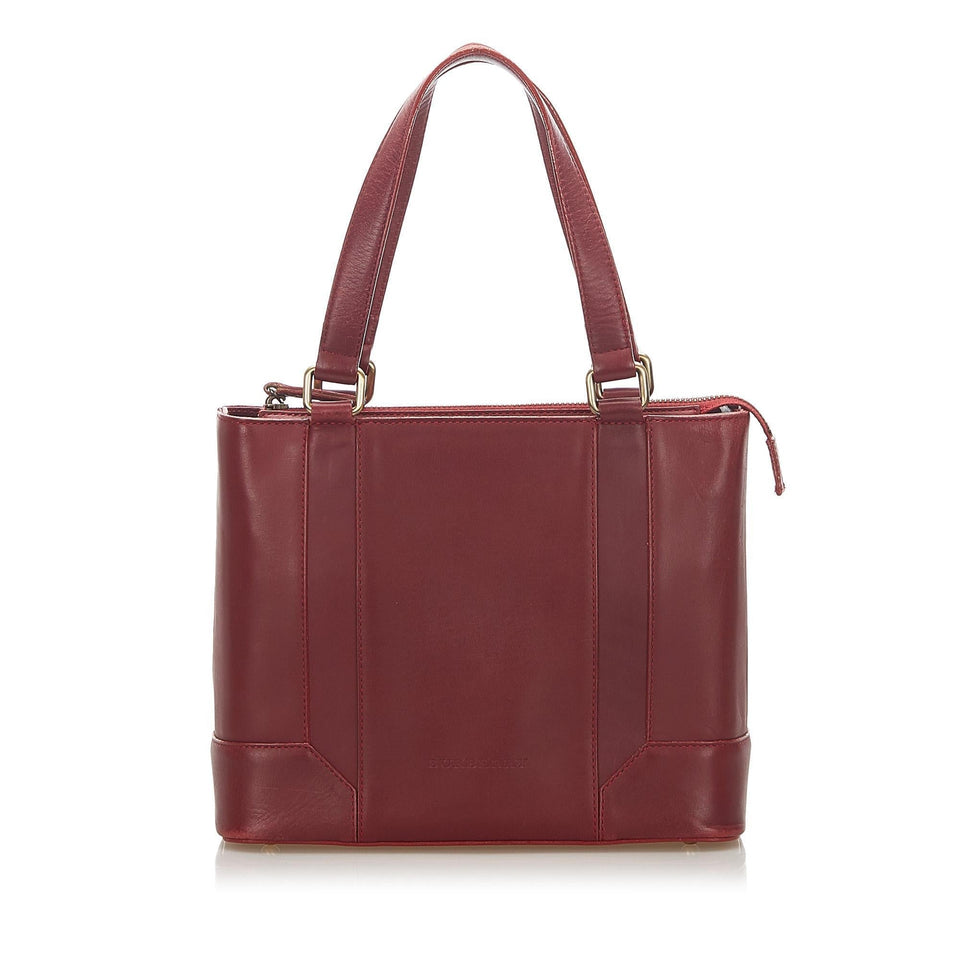 Burberry Leather Handbag (SHG-17854)