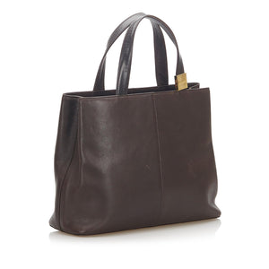 Burberry Leather Handbag (SHG-18129)