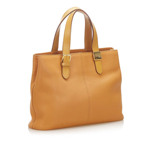 Burberry Leather Handbag (SHG-18406)