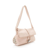 Burberry Leather Horn Toggle Shoulder Bag (SHF-12353)