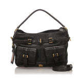 Burberry Leather Satchel (SHG-10365)