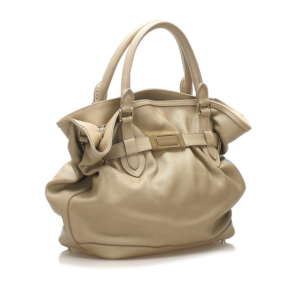 Burberry Leather Satchel (SHG-11230)