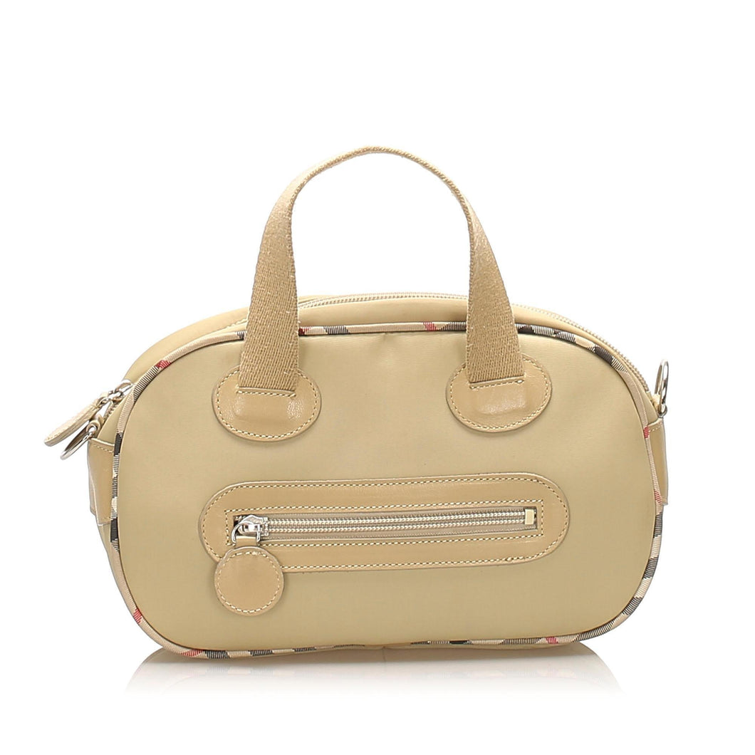 Burberry Leather Satchel (SHG-11305)