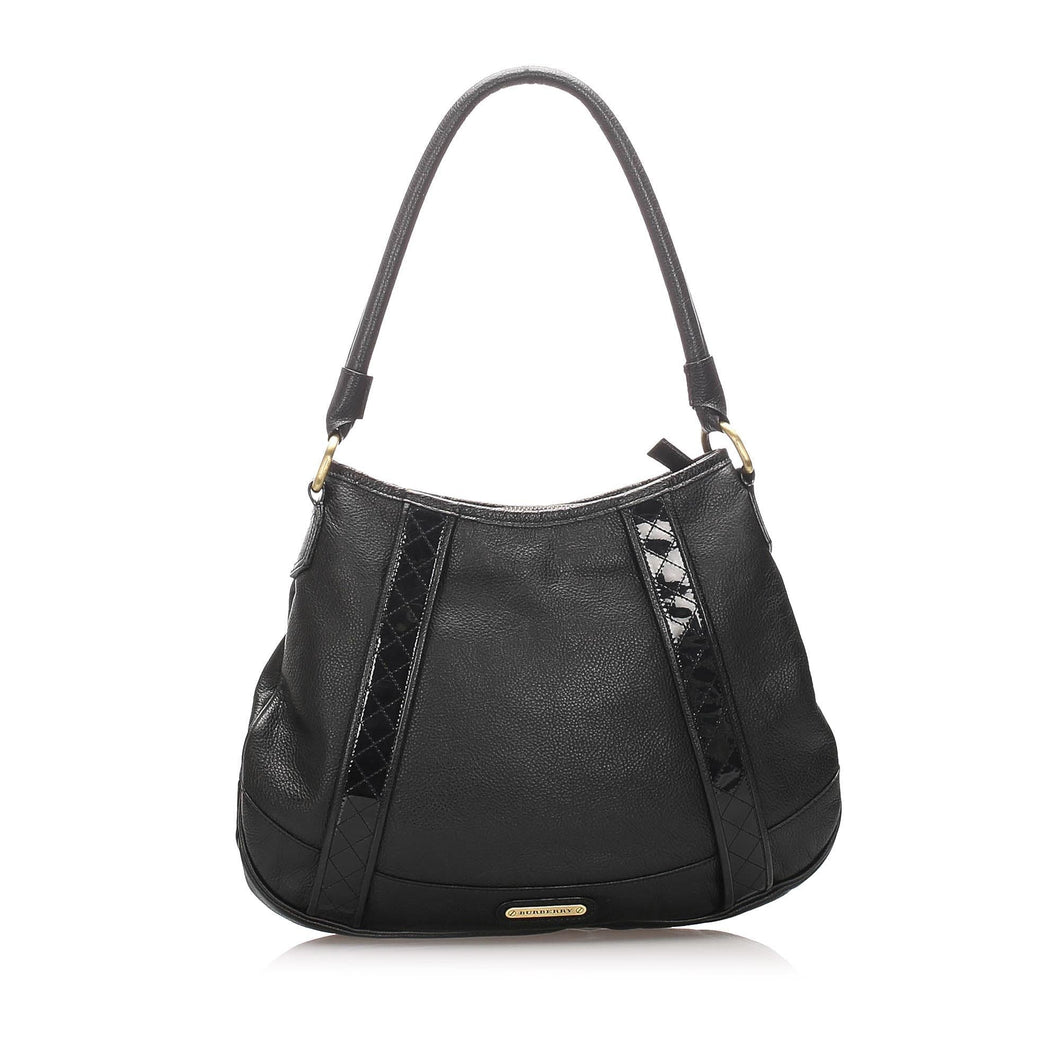 Burberry Leather Shoulder Bag (SHG-10757)