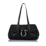 Burberry Leather Shoulder Bag (SHG-11186)