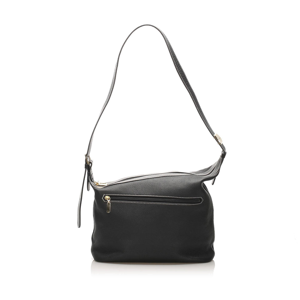 Burberry Leather Shoulder Bag (SHG-11206)