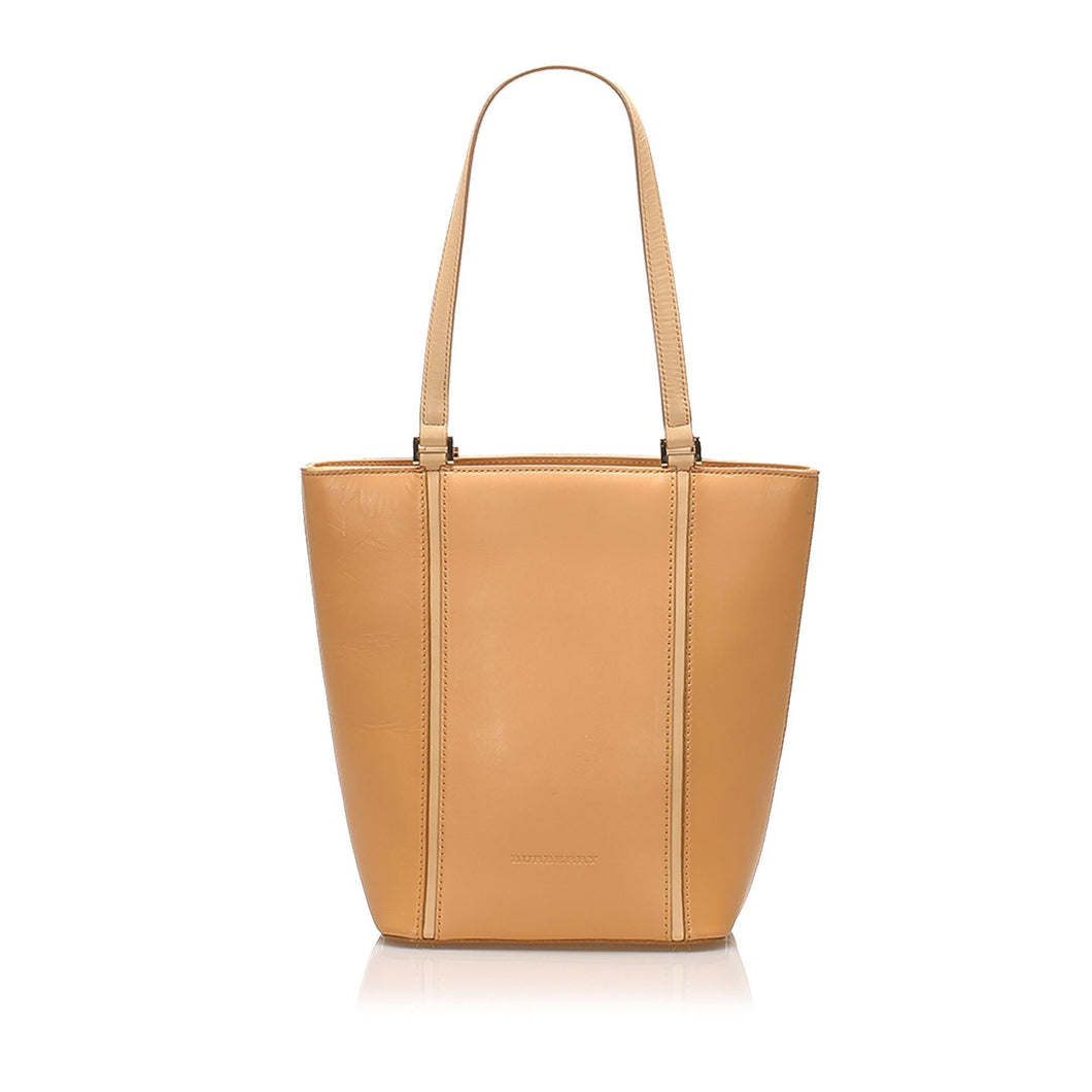 Burberry Leather Shoulder Bag (SHG-11897)