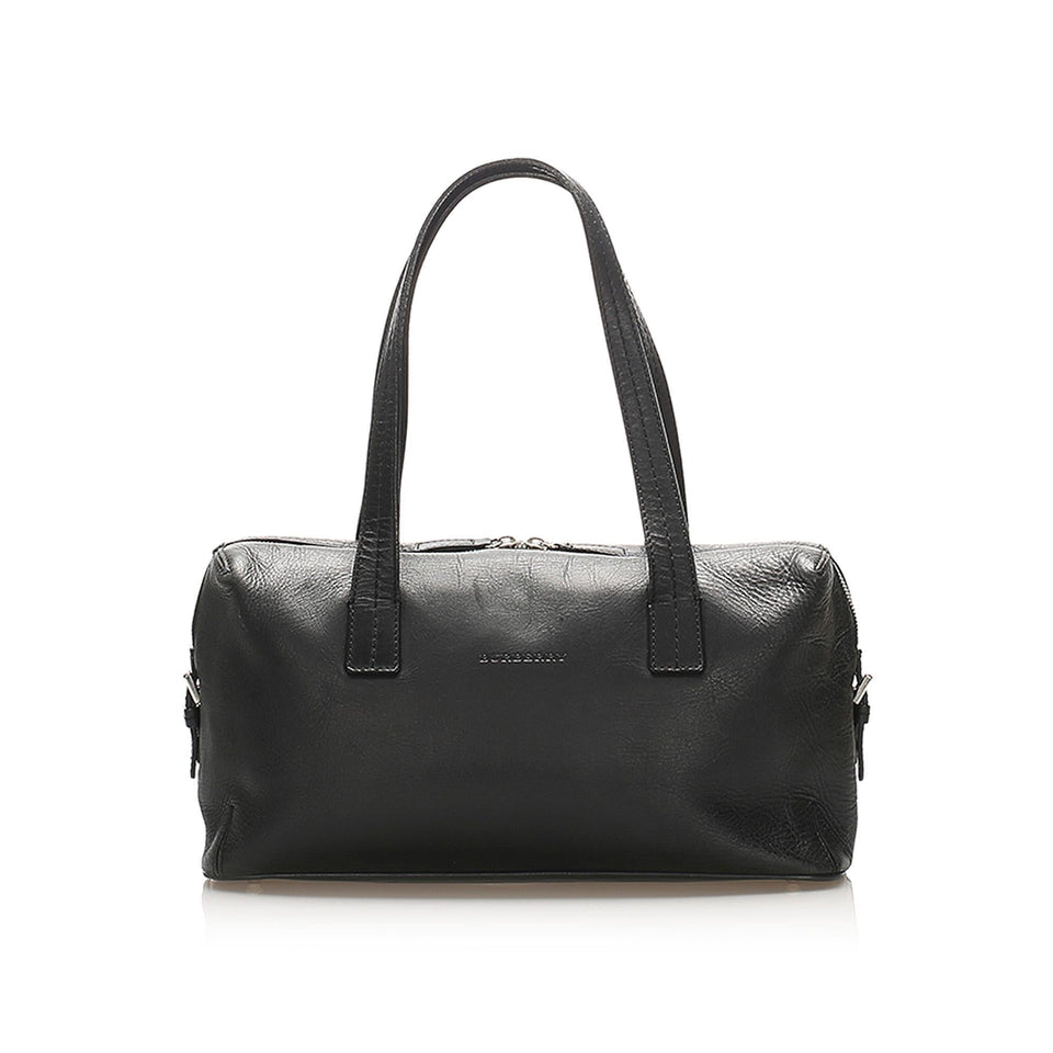 Burberry Leather Shoulder Bag (SHG-15775)