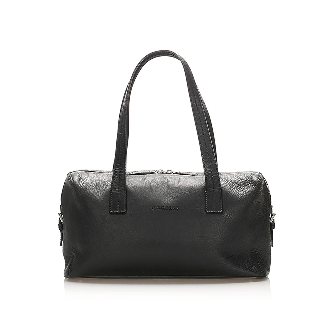 Burberry Leather Shoulder Bag (SHG-15775)