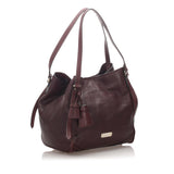 Burberry Leather Tote  (SHG-10461)