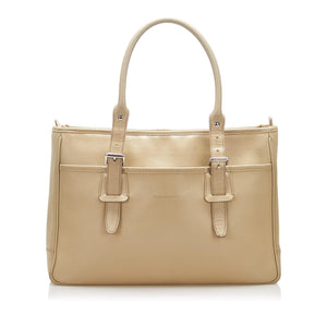 Burberry Leather Tote Bag (SHG-16315)