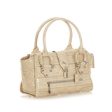 Burberry Manor Patent Leather Handbag (SHG-20399)