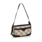 Burberry Nova Check Canvas Shoulder Bag (SHG-14226)