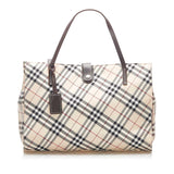 Burberry Nova Check Canvas Tote Bag (SHG-15992)