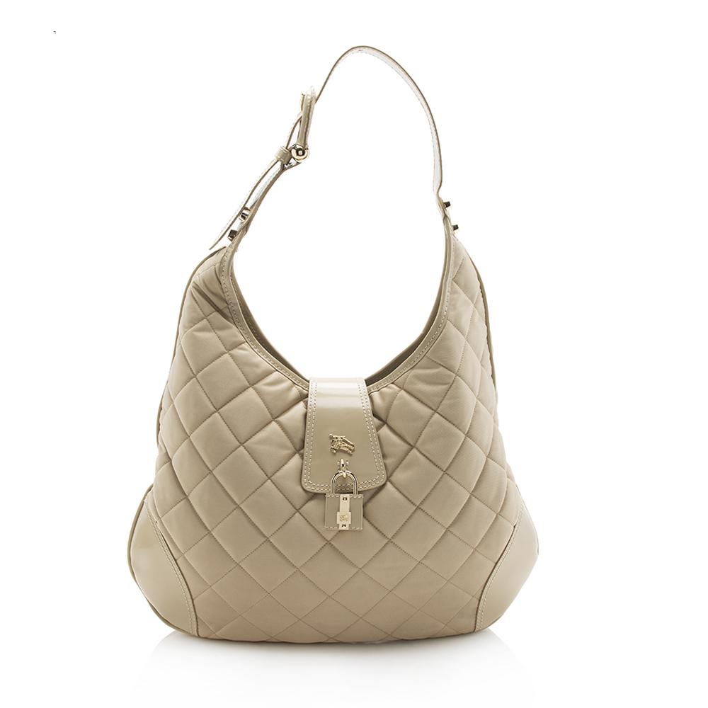 Burberry Nylon Brooke Hobo (SHF-11832)