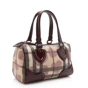 Burberry Painted Hearts Boston Satchel (SHF-11304)