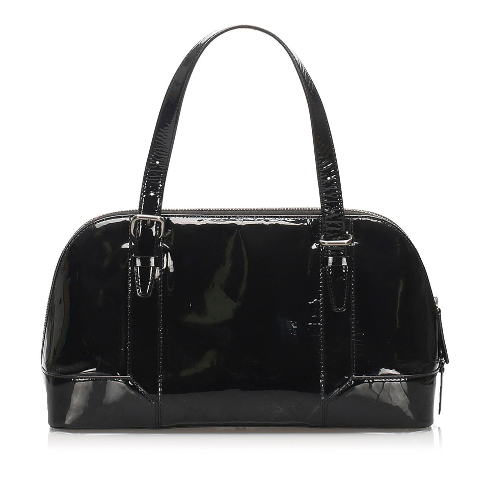 Burberry Patent Leather Shoulder Bag (SHG-10780)