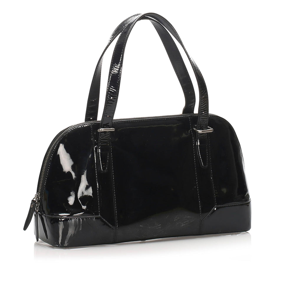 Burberry Patent Leather Shoulder Bag (SHG-10780)