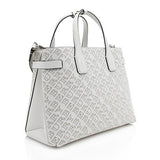 Burberry Perforated Leather Logo Banner Medium Tote