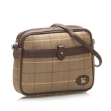 Burberry Plaid Canvas Crossbody Bag (SHG-10883)
