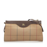 Burberry Plaid Canvas Crossbody Bag (SHG-18128)